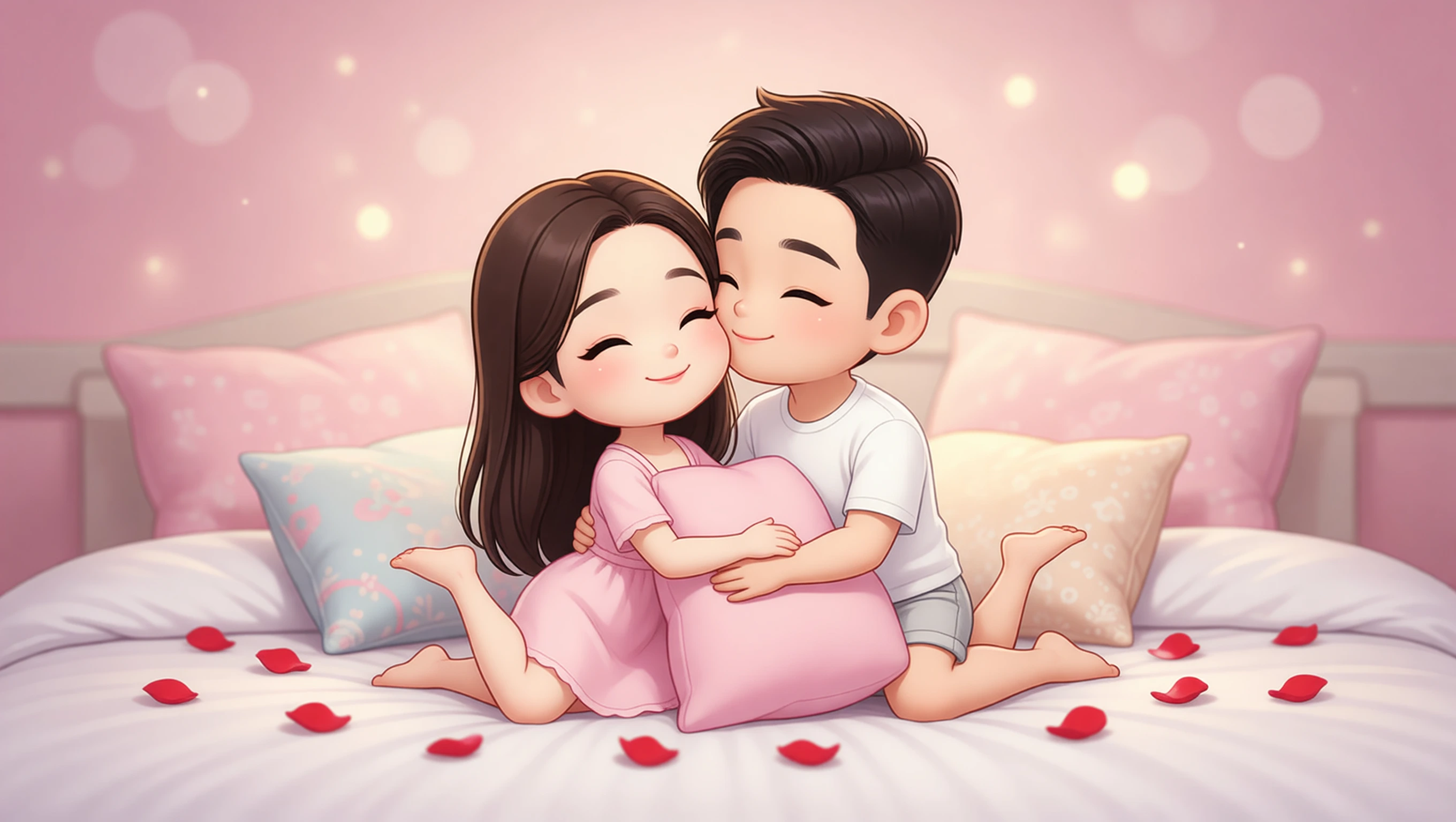 Spooning illustration