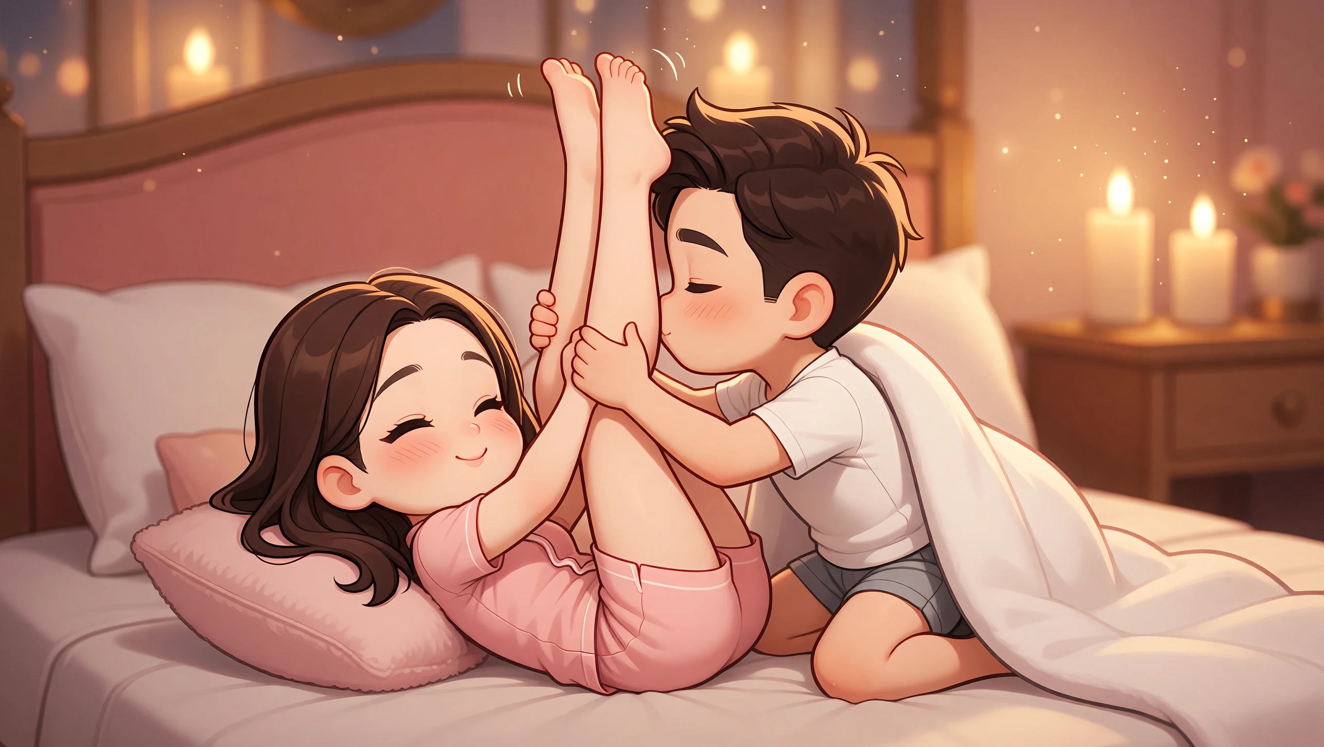 Legs up Deep illustration