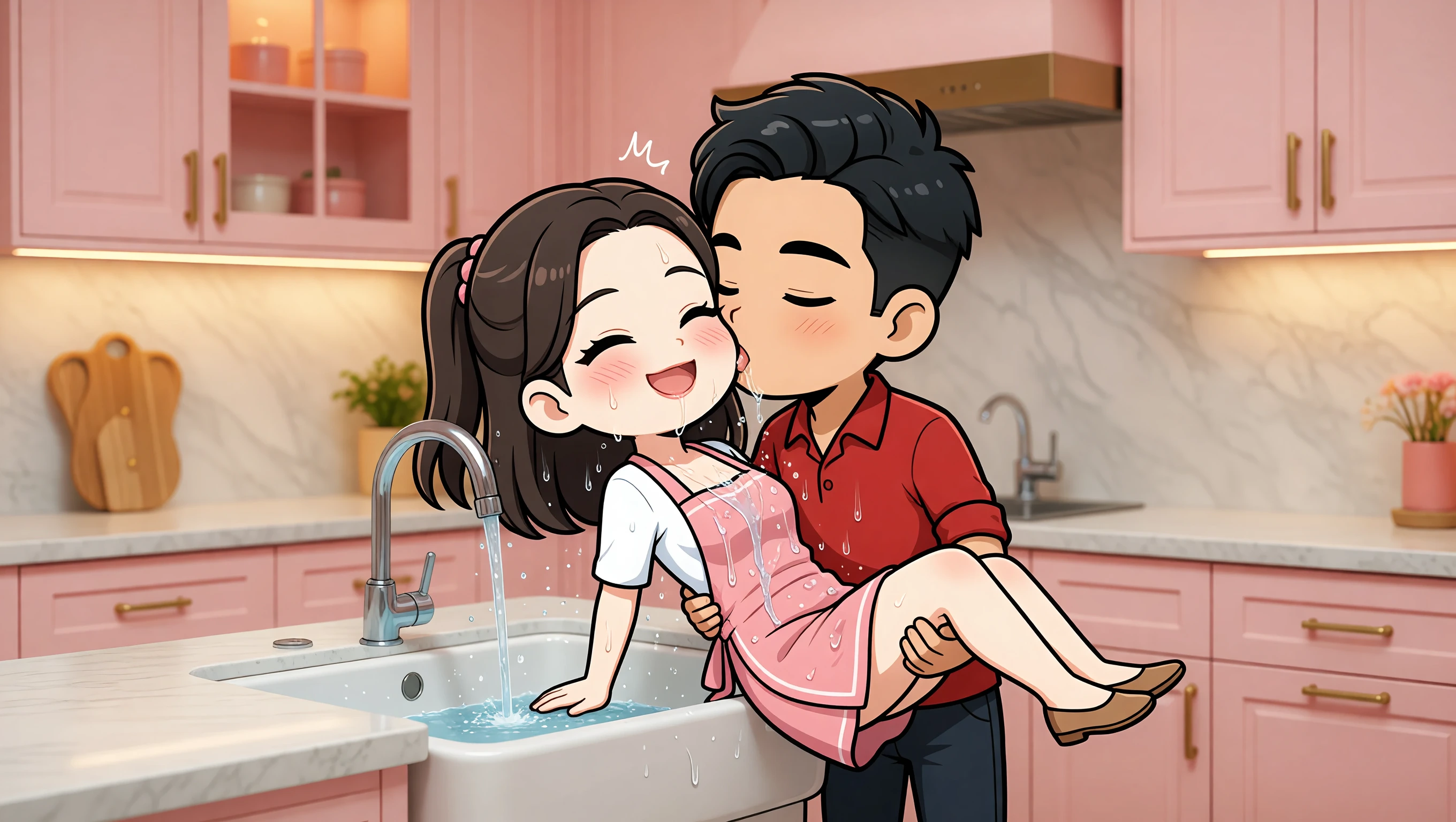 Sink Edge Sit illustration