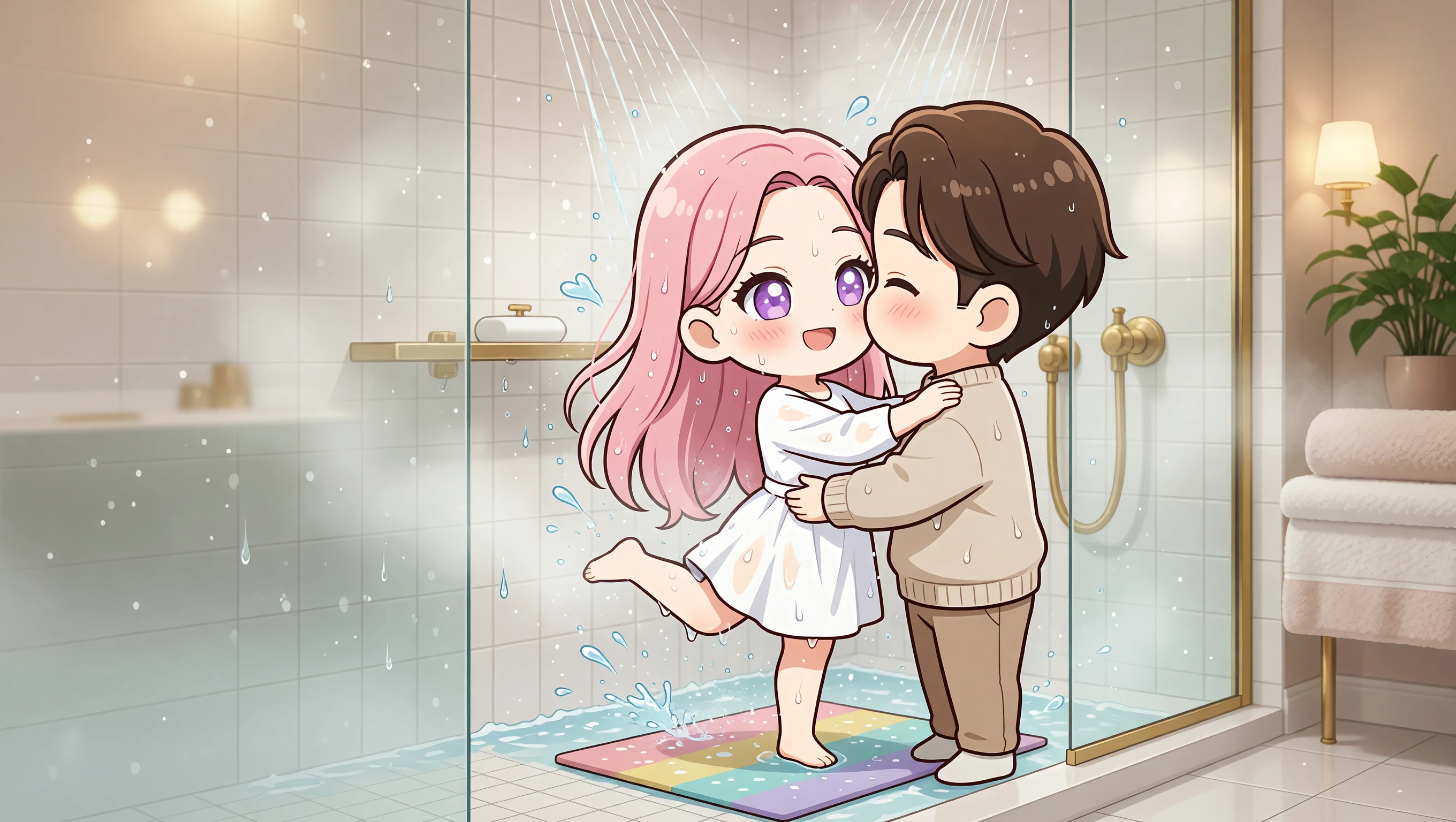 Shower Stand illustration