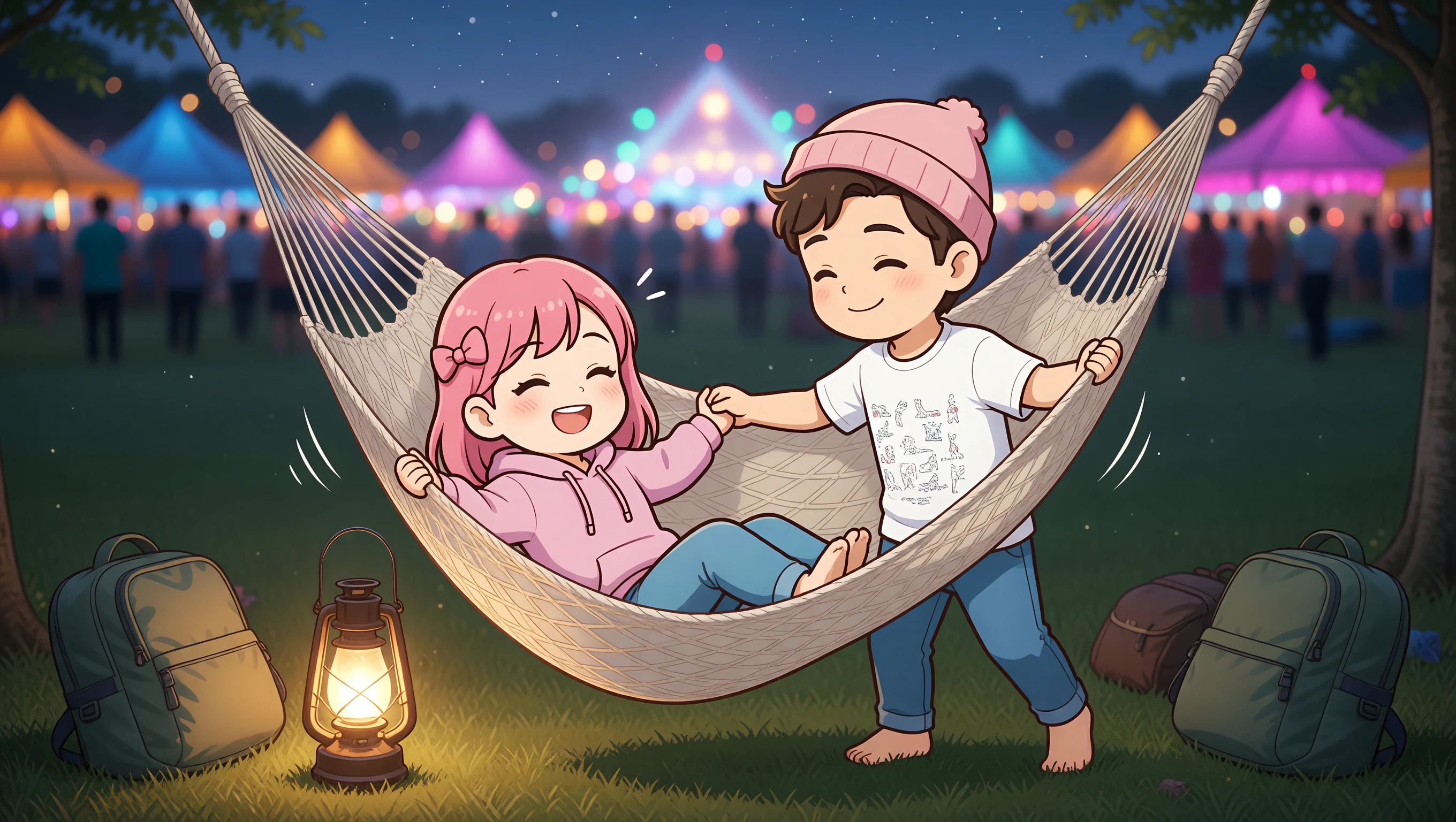 Hammock Side Entry illustration