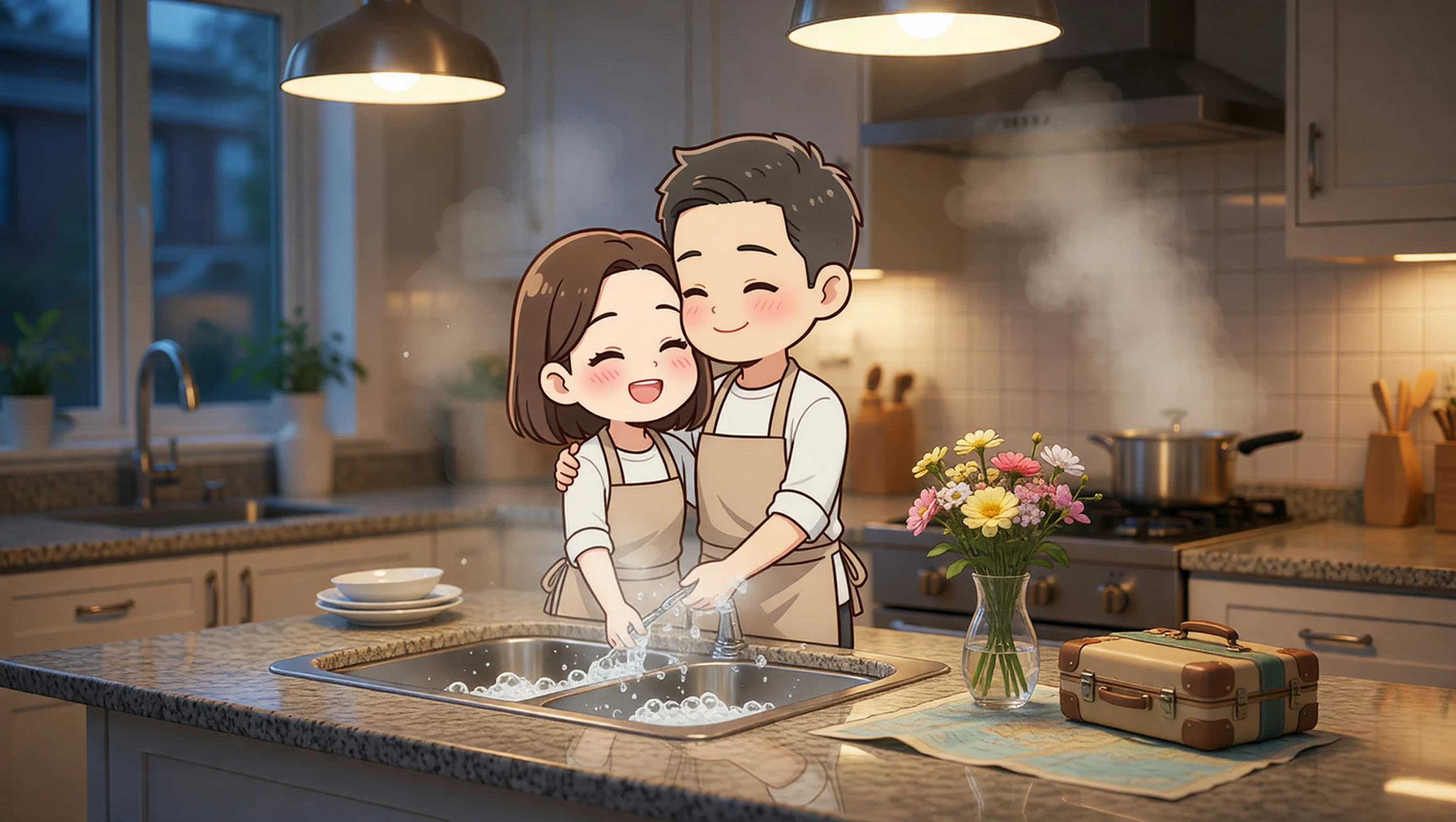 Over Sink illustration