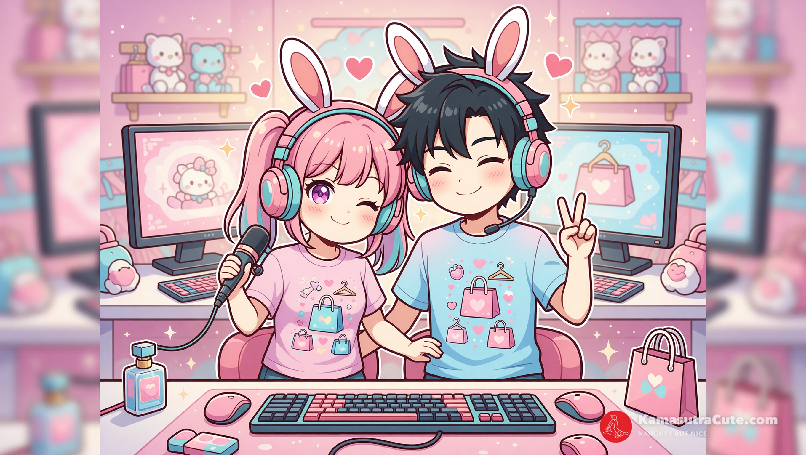Matching Merch Magic illustration
