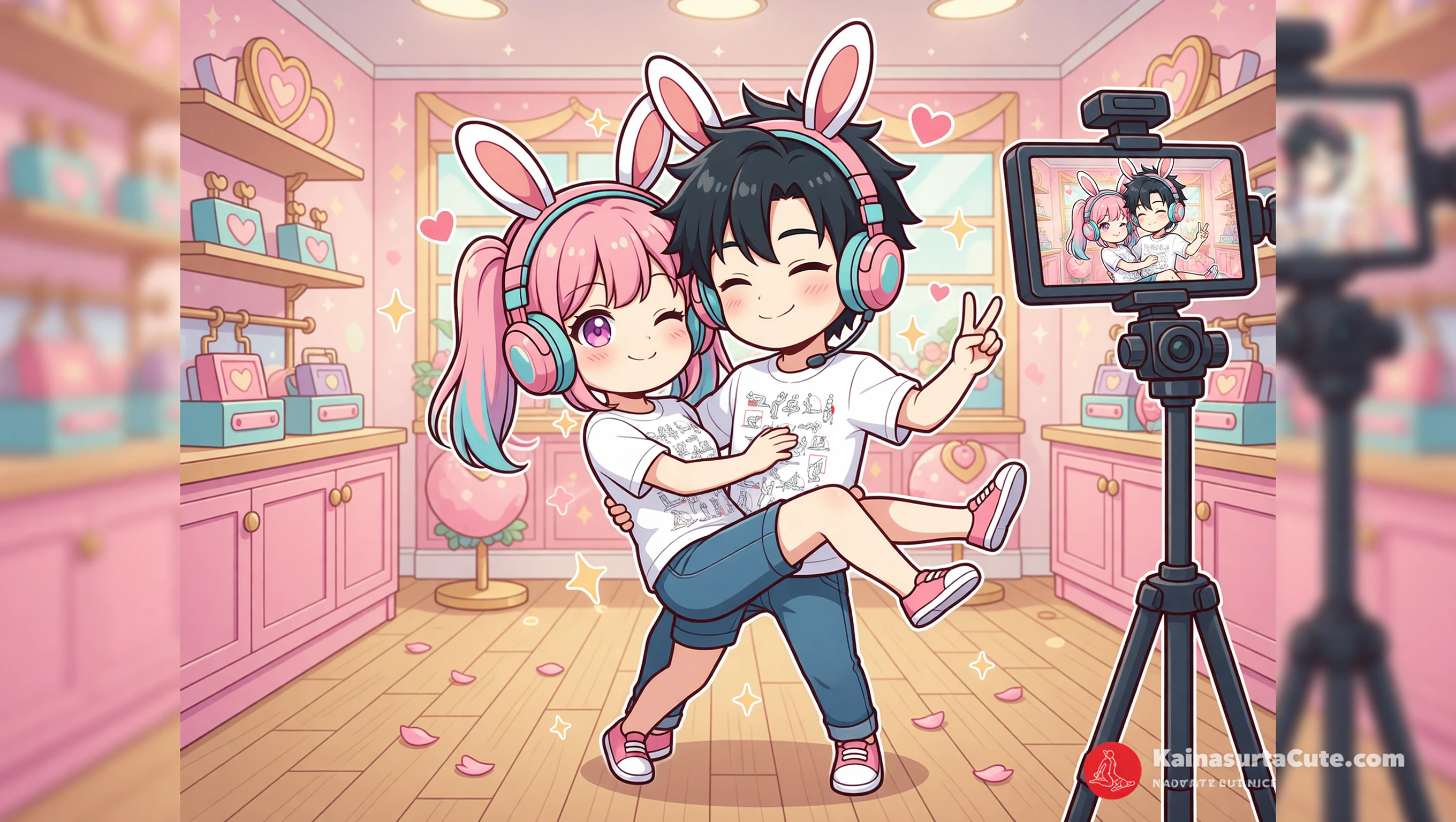 Duo Dance Tease illustration
