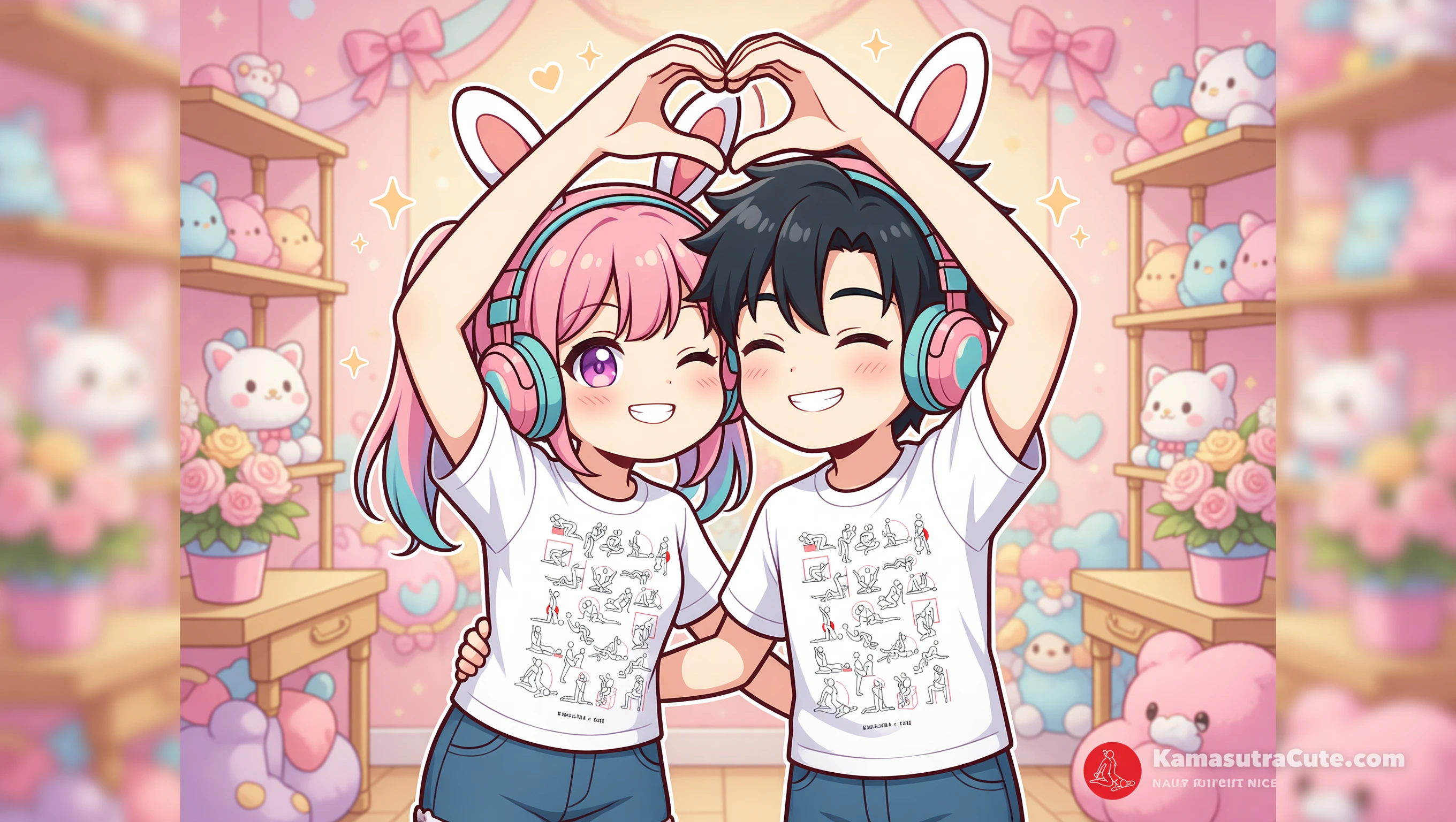 Pose Pair Perfection illustration