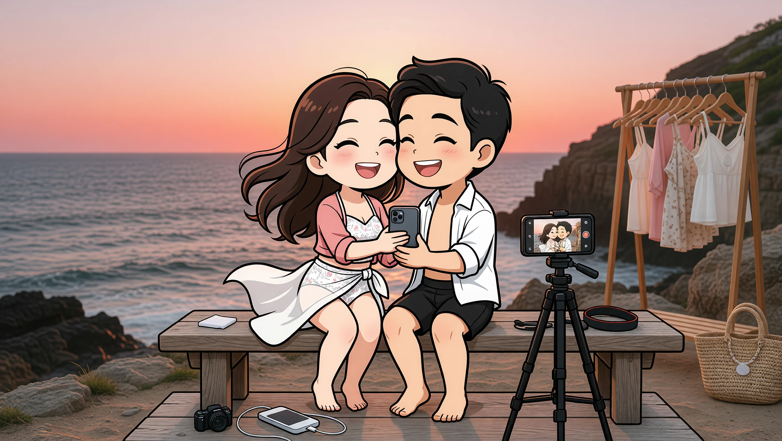 Cliff Photo Date illustration