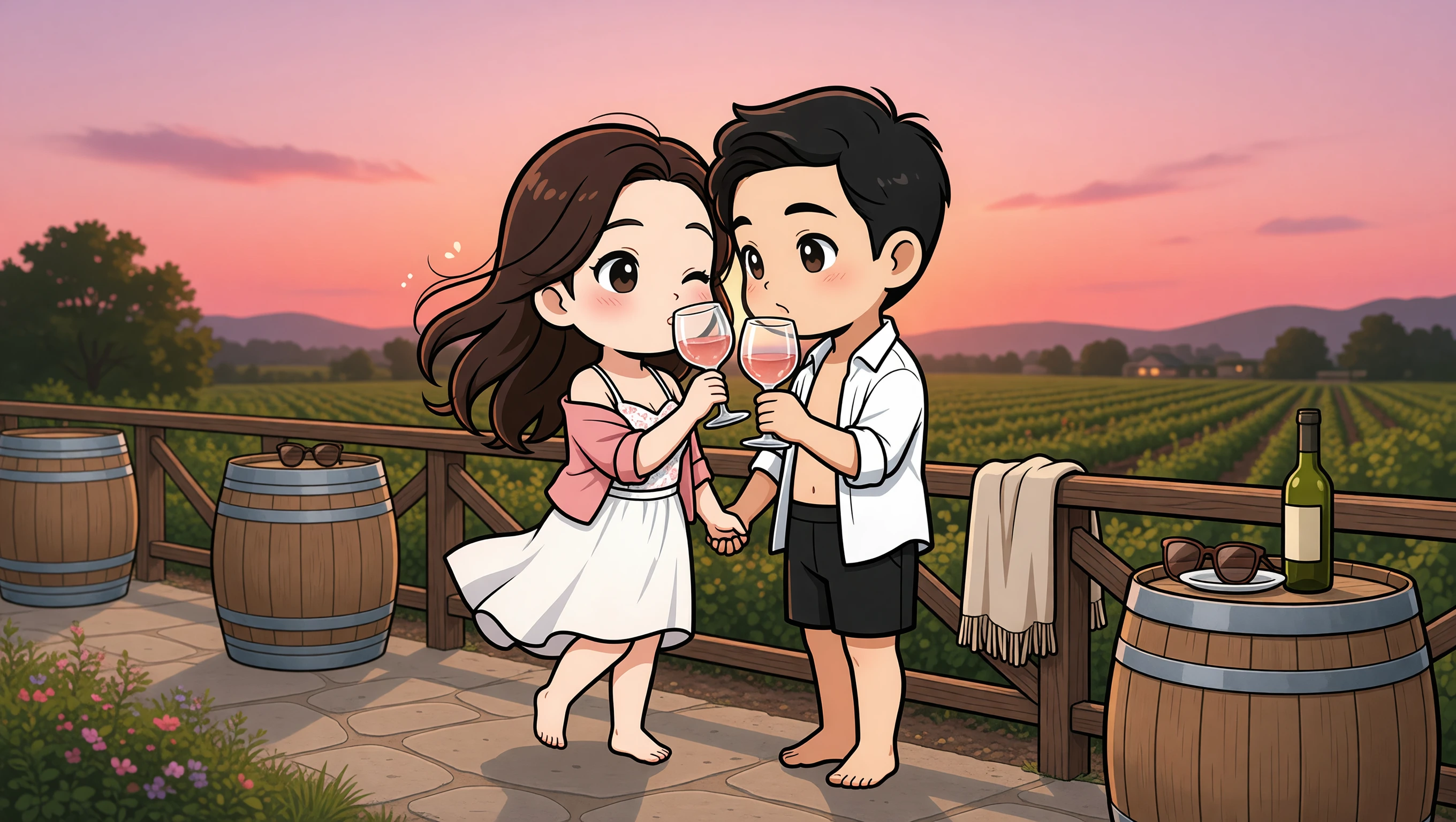 Cliffside Wine Stop illustration