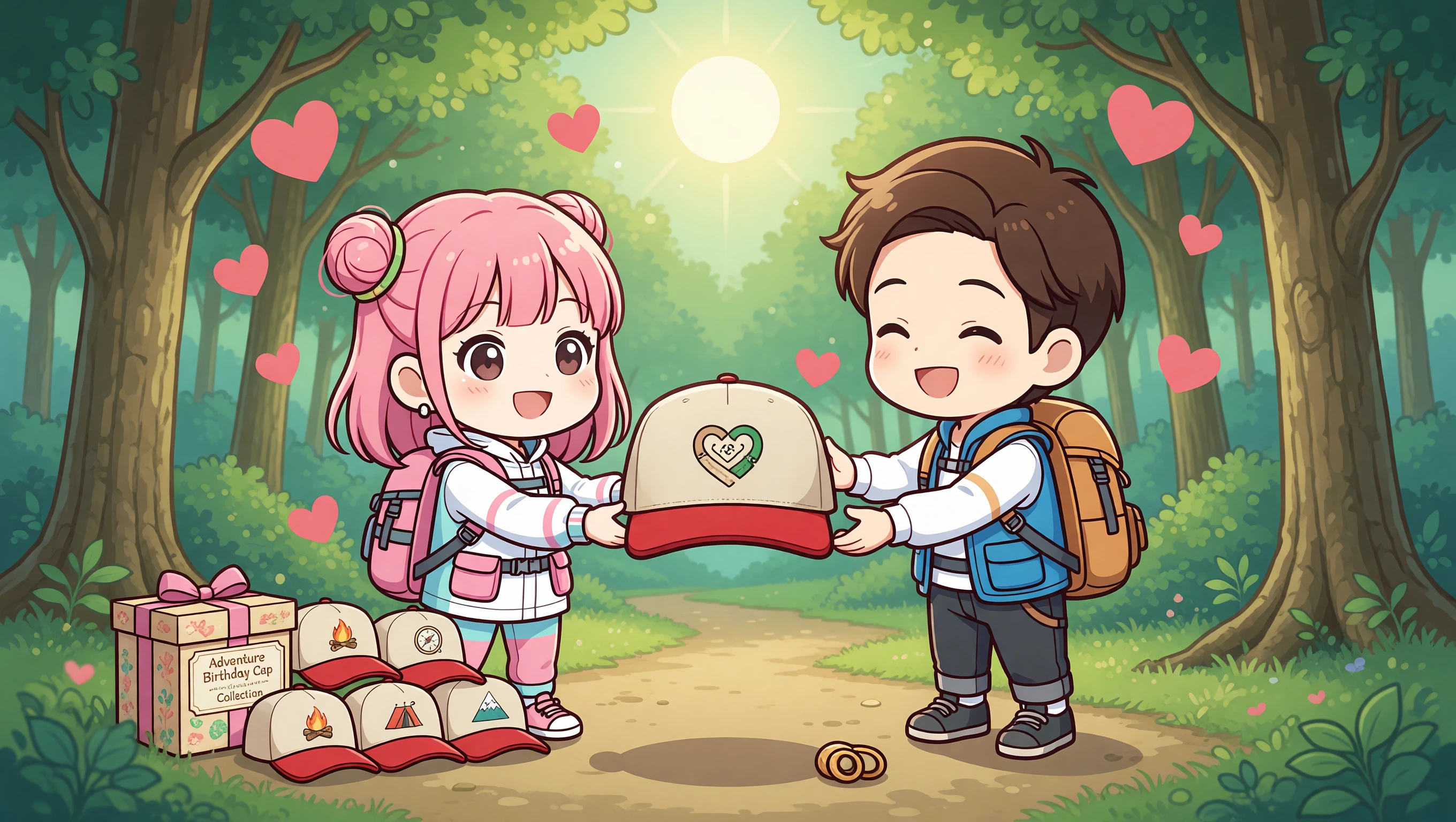 Forest Trail Flirt Fest illustration