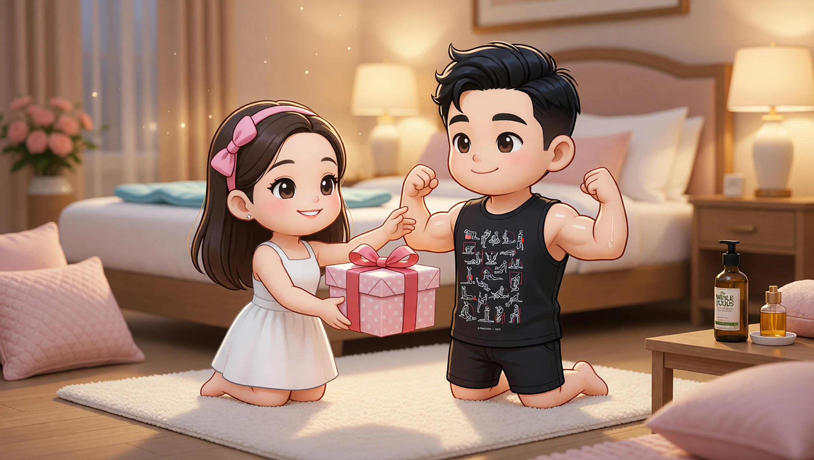 Muscle Gain Massage Bliss illustration