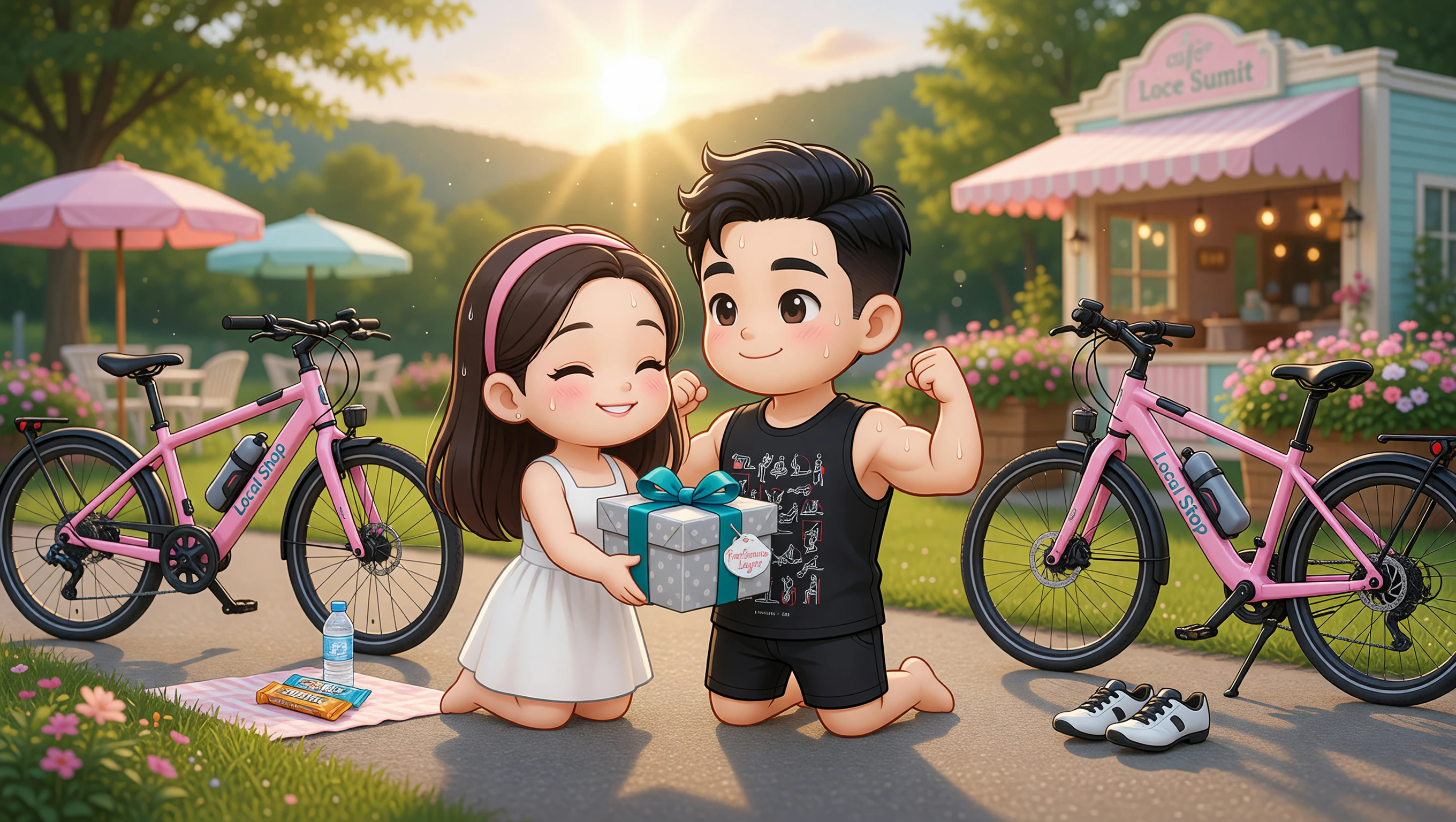 Endurance Bike Quest illustration