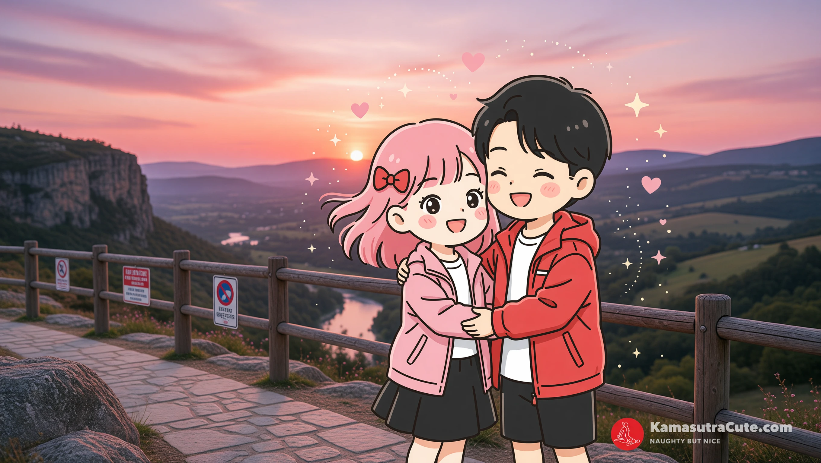 Cliffside Overlook illustration