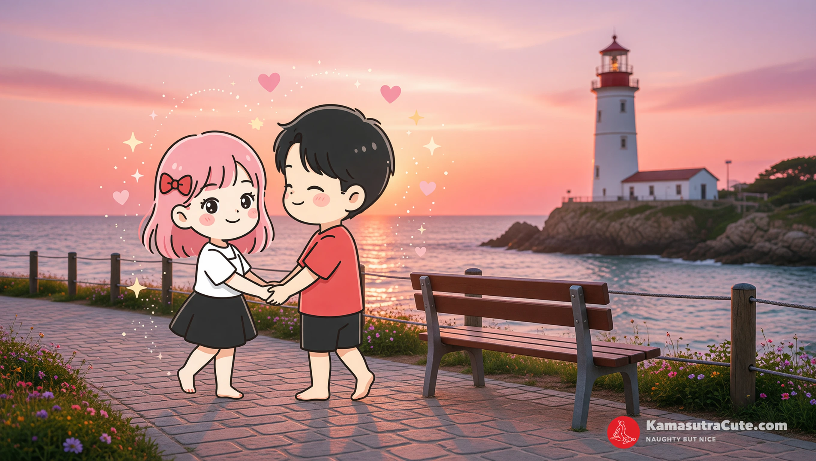 Lighthouse Promenade illustration