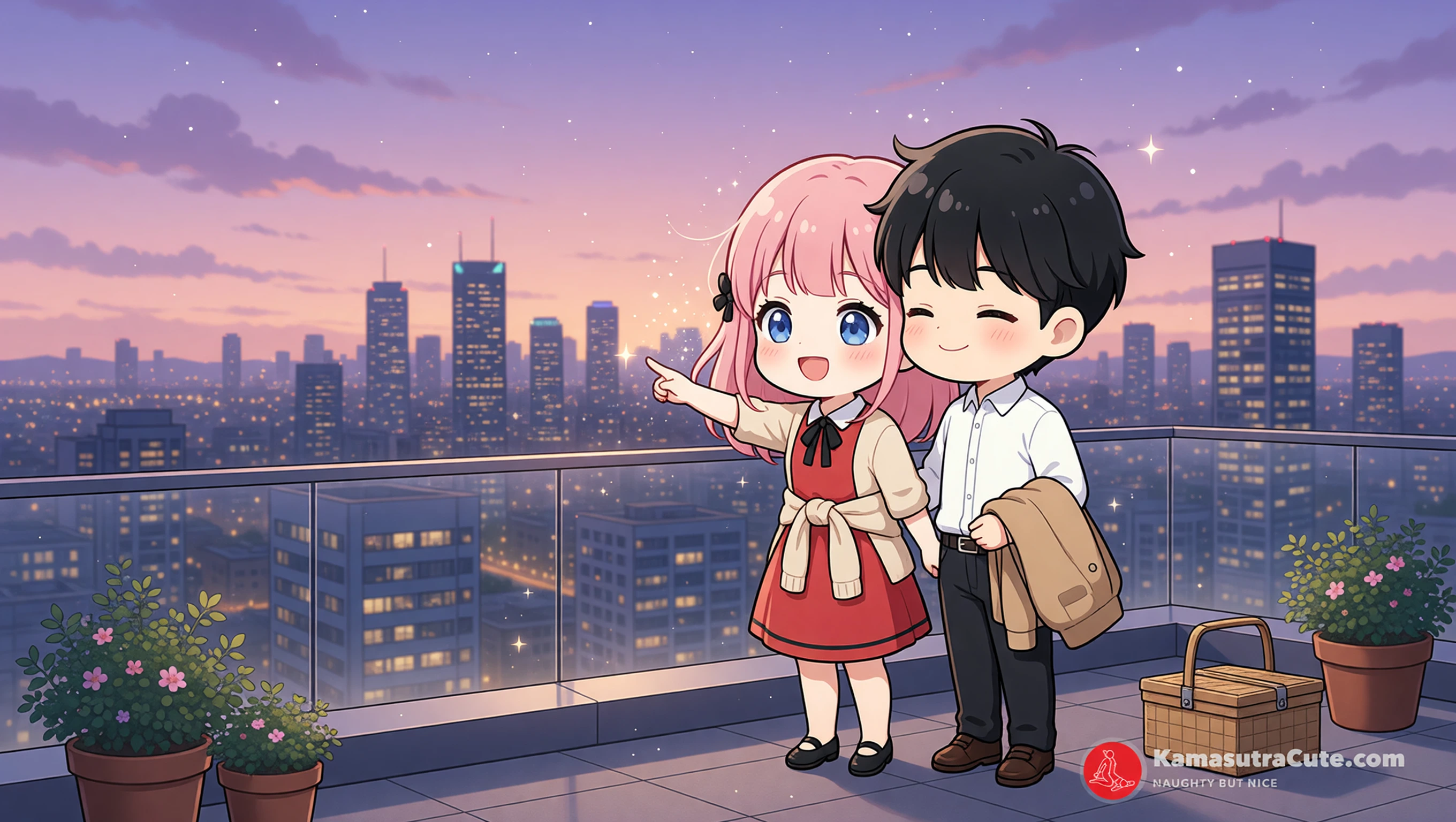 Rooftop View illustration