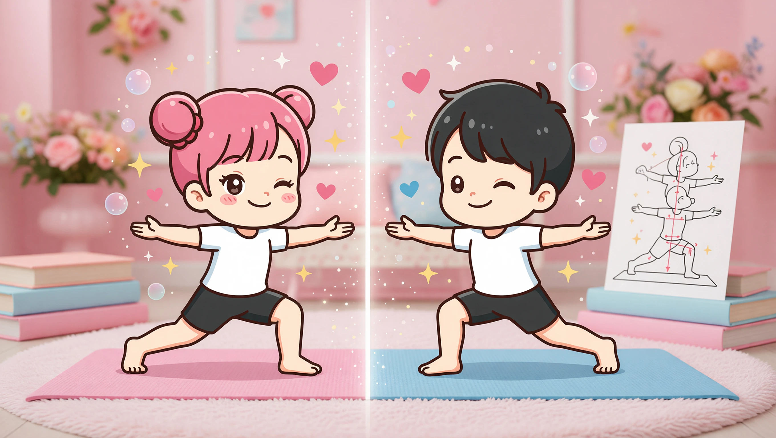 Warrior Wink Woo illustration