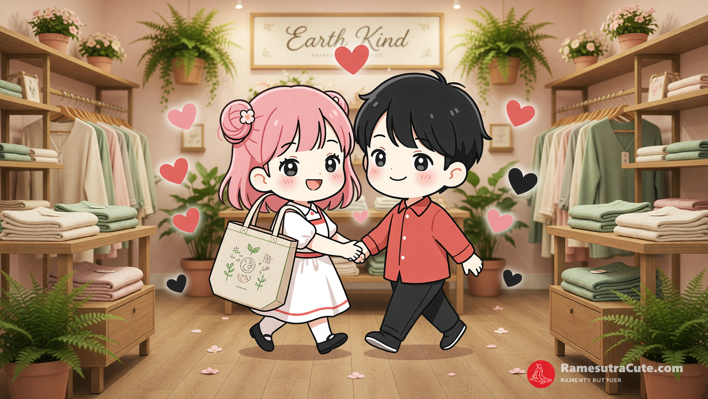 Eco-Seduction Vibes illustration