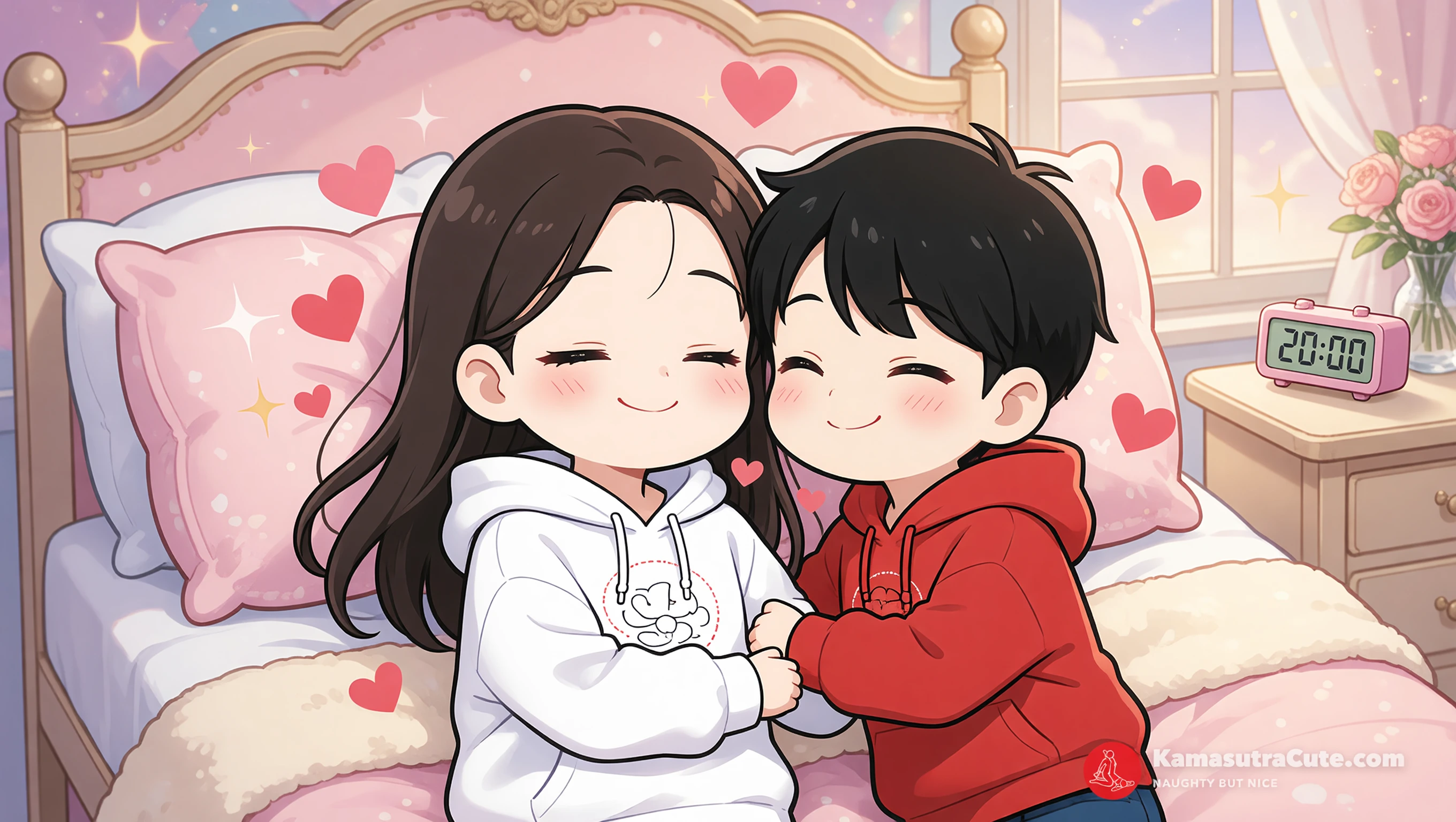 Nap in His Hoodie illustration