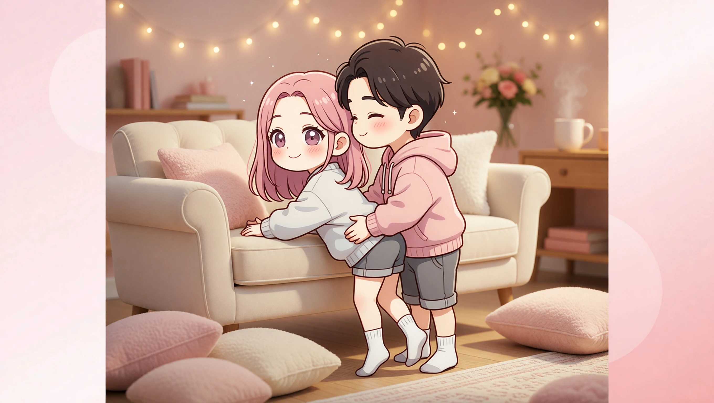 Over The Couch illustration