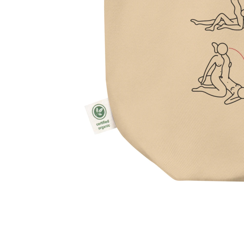 Kamasutra Cute - Eco Tote Bag thumbnail 3