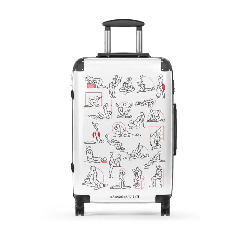 Kamasutra Cute - Hard-shell suitcase thumbnail 2