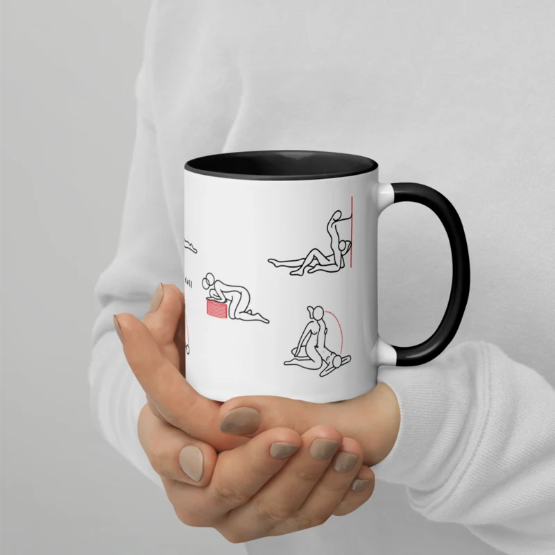 Kamasutra Cute - Mug with Color Inside thumbnail 2