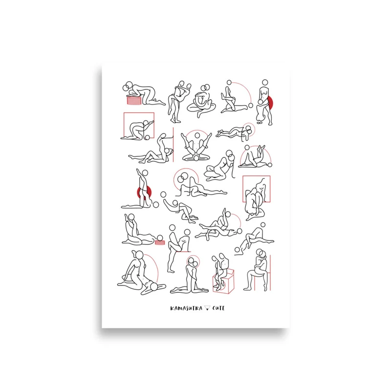 Kamasutra Cute Poster