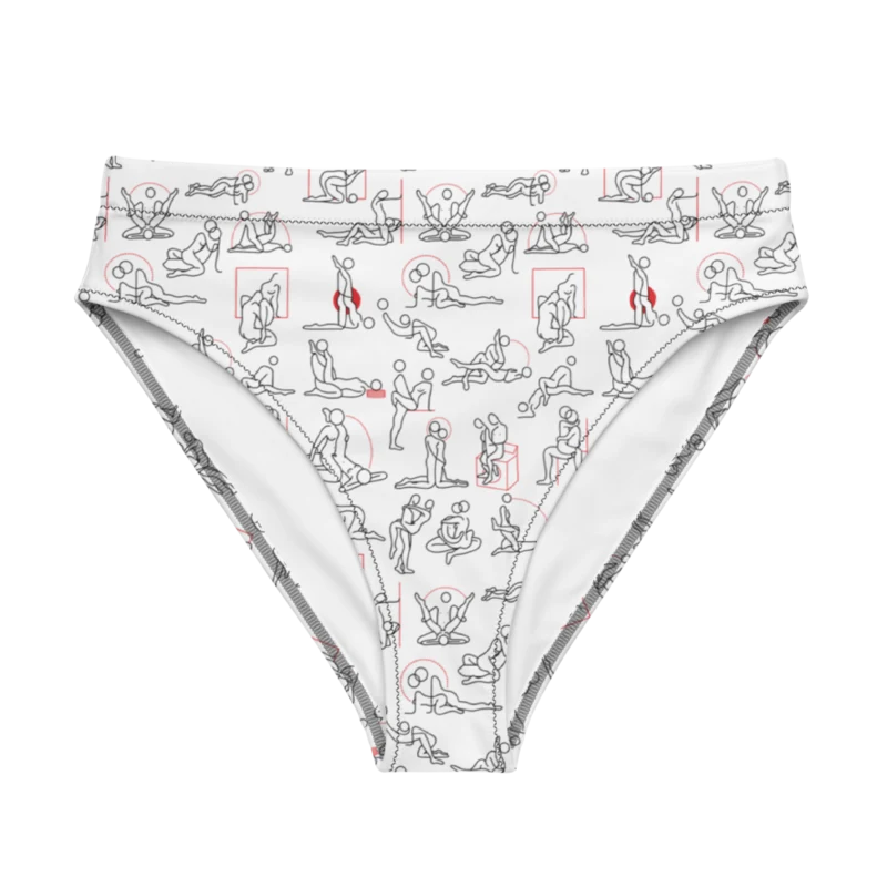 Kamasutra Cute - Recycled high-waisted bikini bottom