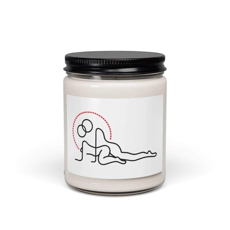 Kamasutra Cute - Scented soy candle