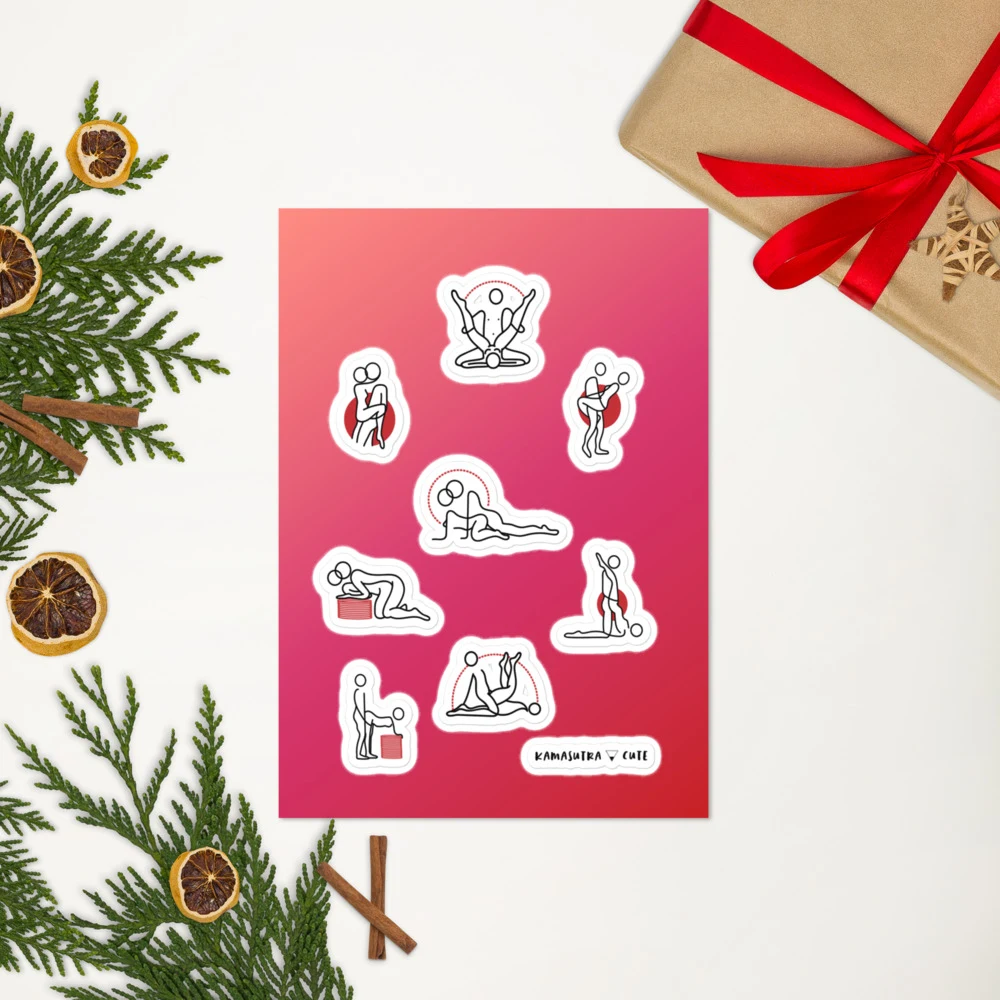 Kamasutra Cute - Sticker sheet thumbnail 2
