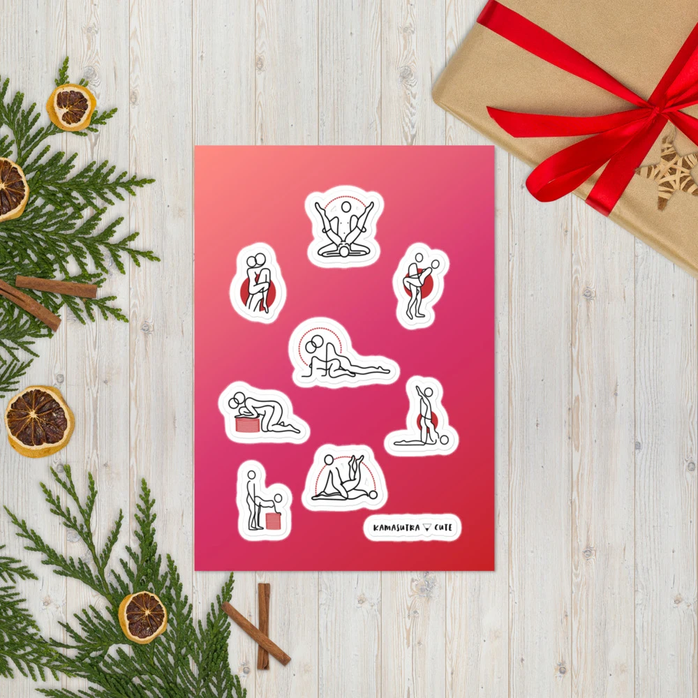 Kamasutra Cute - Sticker sheet thumbnail 3