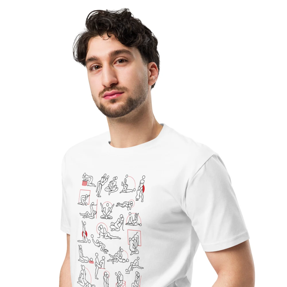 Kamasutra Cute - Unisex premium t-shirt thumbnail 2