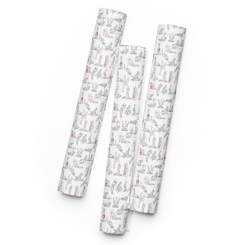 Kamasutra Cute - Wrapping paper sheets