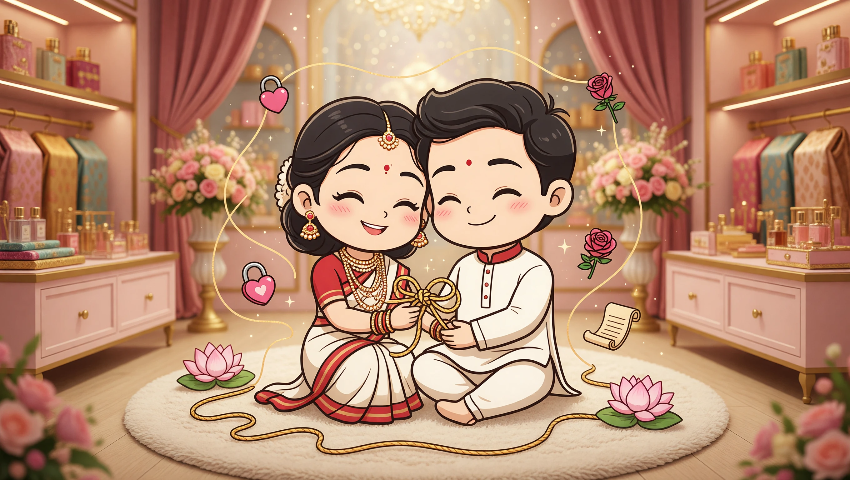 Sutra Means Thread or Guide illustration