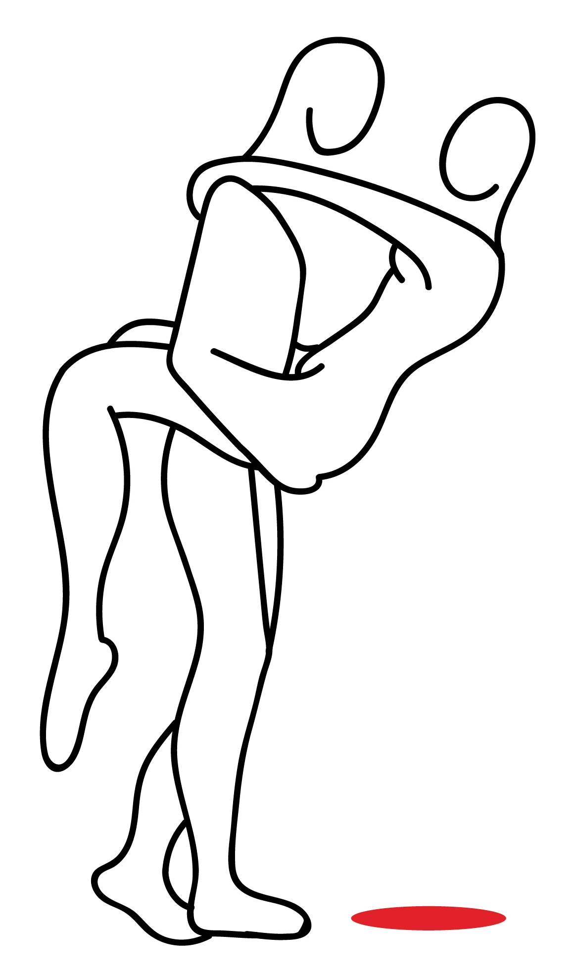 Koala Hug original pose reference